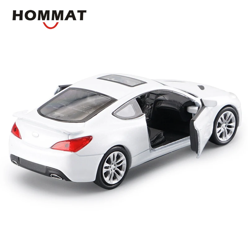 HOMMAT моделирования 1:36 Масштаб hyundai Genesis II купе модель автомобиля сплав литье под