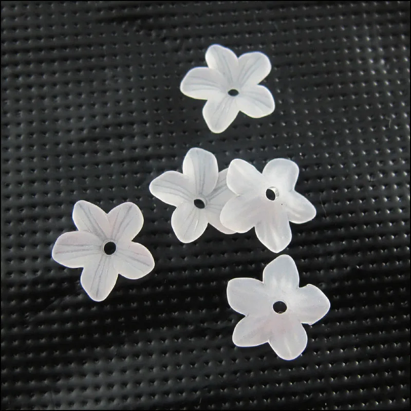 Модные 200 шт. белые пластиковые акриловые шапочки для бусин 11 мм | Украшения и