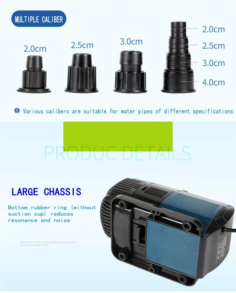 SOBO BO высокомощный Интеллектуальный водяной насос с переменной частотой для