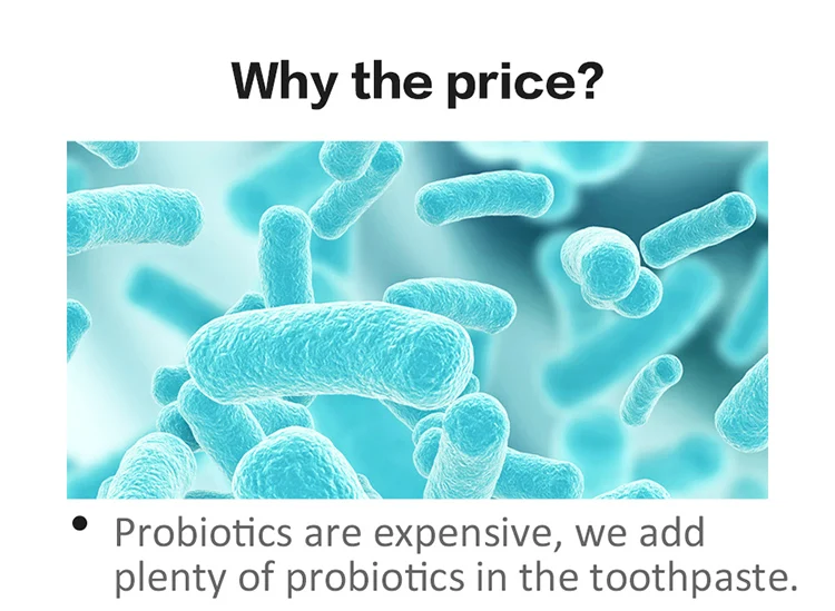 Avec Moi Probiotics зубная паста 3 шт. комбо, акватический вкус мяты, антибактериальная зубная паста, стойкий свежий бриз, отбеливание
