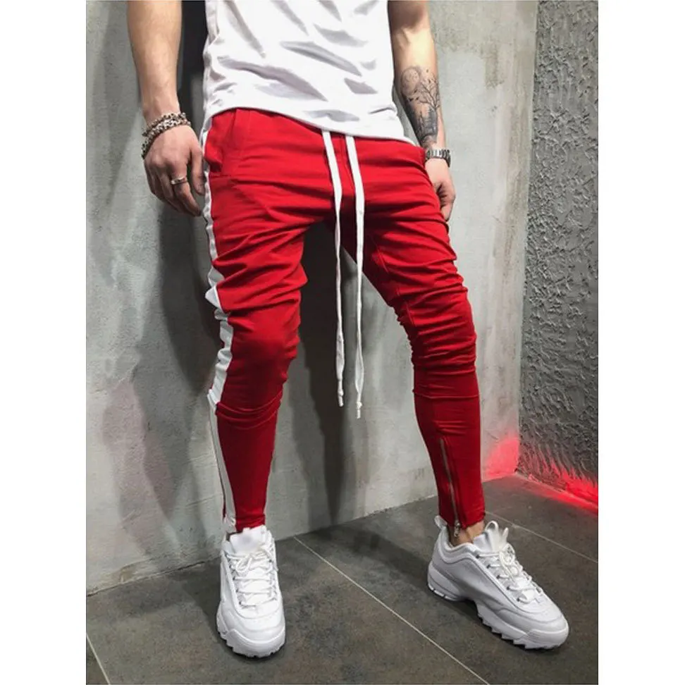 Брюки Moomphya мужские с боковыми полосками стильные джоггеры уличная одежда в стиле