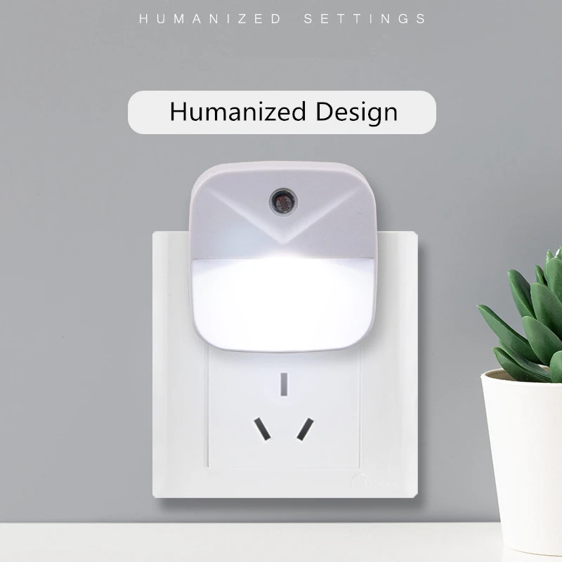 2 шт. ночник заглушка в стену автоматический датчик фотоэлемента ночного