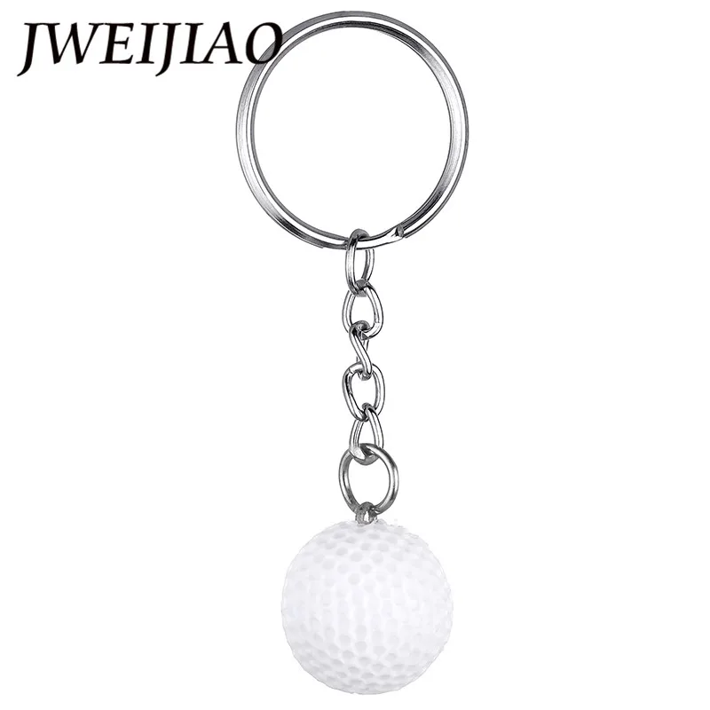 JWEIJIAO 2018 Новое поступление спортивные металлические брелки из смолы брелок для