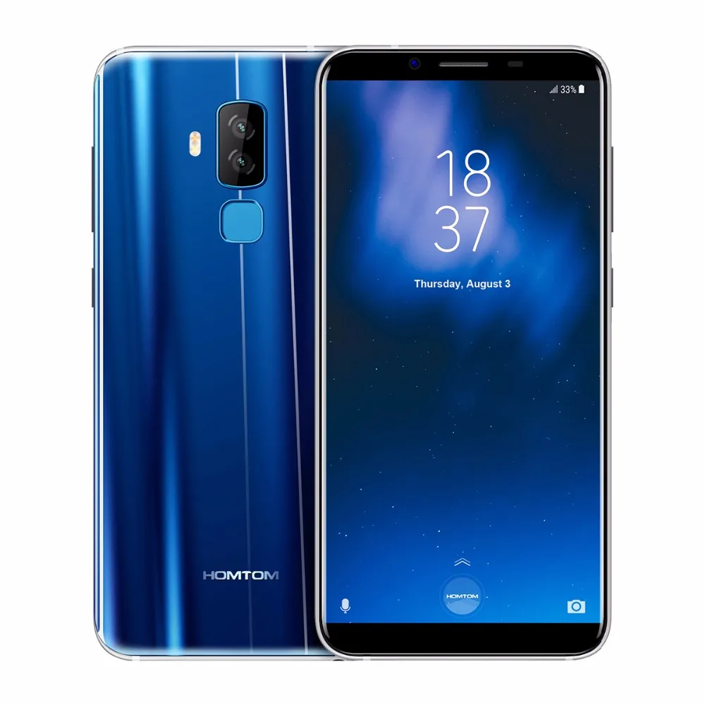 HOMTOM S8 16MP + 5MP двойной назад Камера мобильный телефон MTK6750T Octa Core сотовые телефоны 5 7