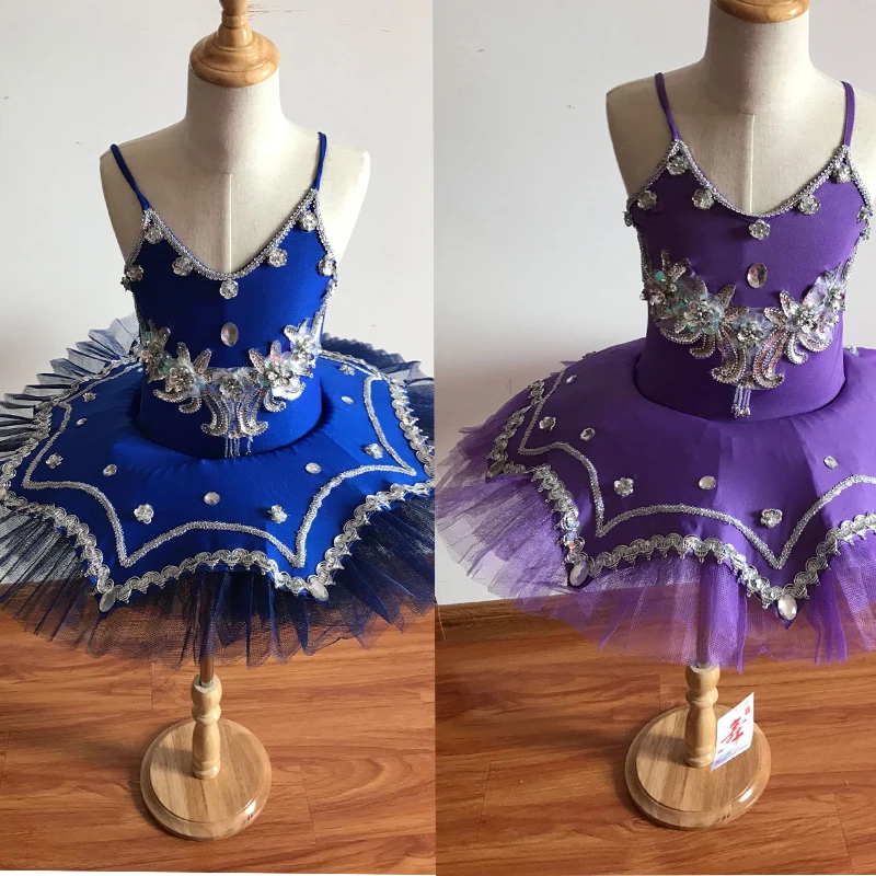 Костюм принцессы для танцев Детские Балетные колготки с изображением белого