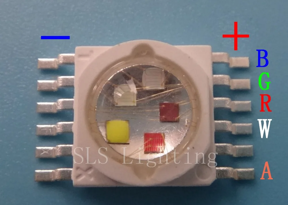 

600PCS/LOT led rgbwa chip 10 watts RGBWA 5 color in 1 TianXin Brand TYANSHINE