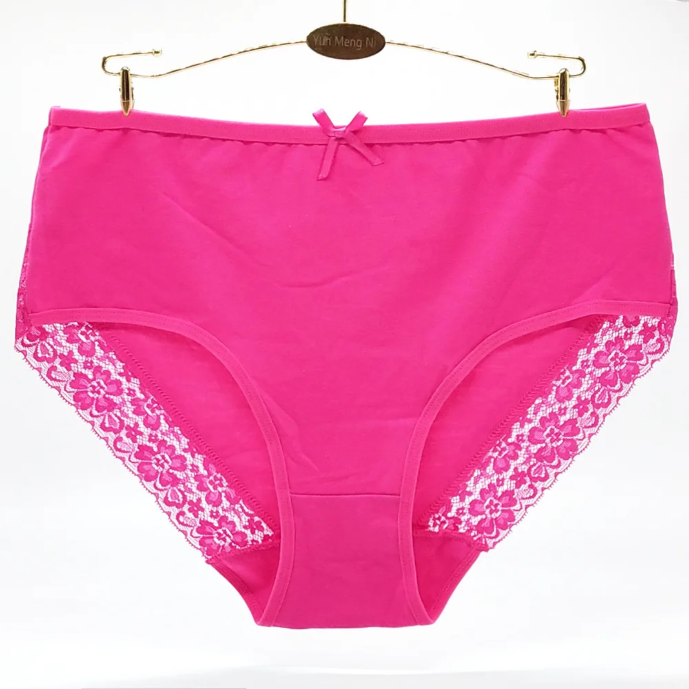 6 шт./лот хлопковое женское нижнее белье брюки больших размеров XXL 4XL дышащие трусы