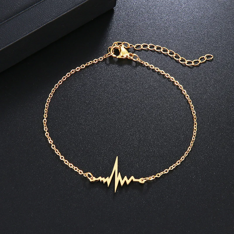 Женский браслет DOTIFI из нержавеющей стали золотистого и серебристого цвета в