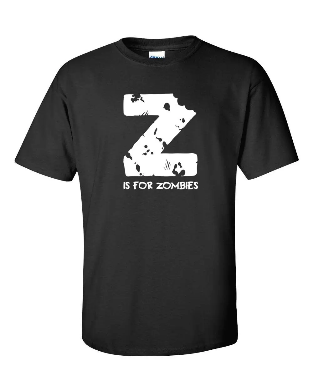 

Z Is Horror Movie Walk PRINT Scary Tee Shirt Men Short Sleeve Cotton T-shirt Mens Clothing Camisetas Tops Tee