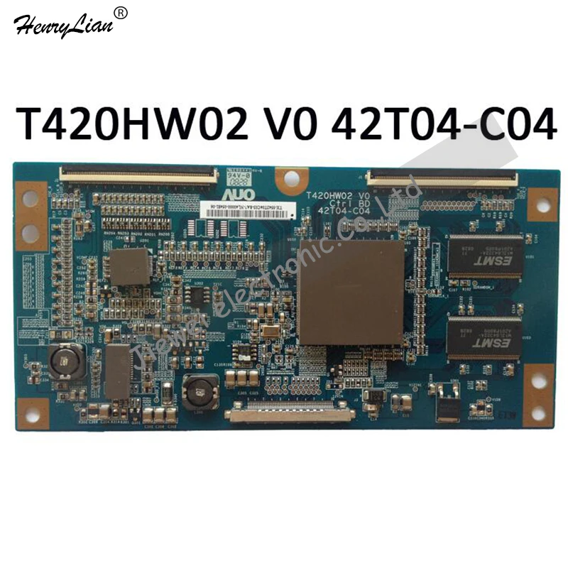 HENRYLIAN (Jiewei) Бесплатная доставка Новинка для логической платы T420HW02 V0 CTRL BD 42T04-C04 T-CON |
