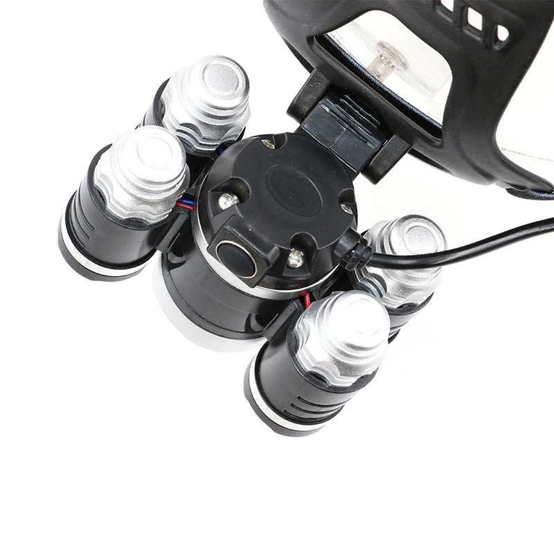 PANYUE оптовая продажа 10 шт. головных фонарей Высокой Мощности Перезаряжаемый 8000