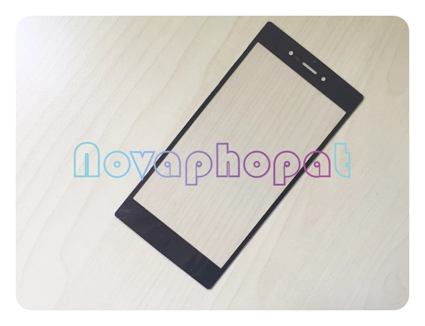 Novaphopat 5 &quotчерный стеклянный экран для Wiko Highway Star замены экрана (не задний датчик) +