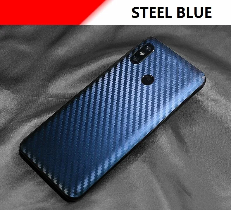 Наклейка для телефона s для Xiaomi mi 8 SE градиентная цветная 3D пленка из углеродного волокна наклейка для Xiaomi mi 8 Lite mi 8 mi 8SE защита для задней панели