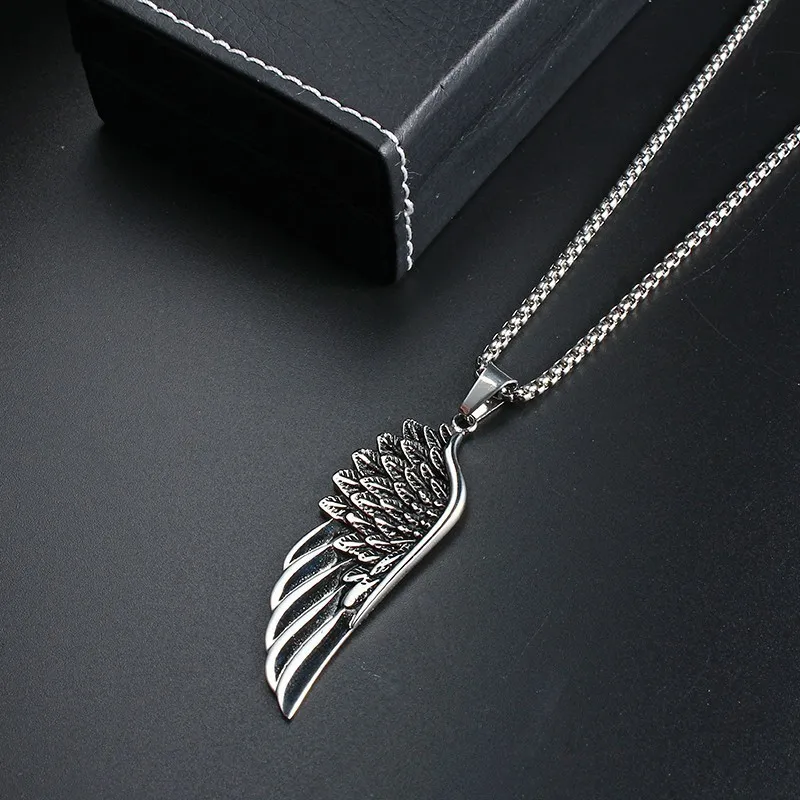 Мужские ожерелья RIR из нержавеющей стали винтажные готические подвески в виде