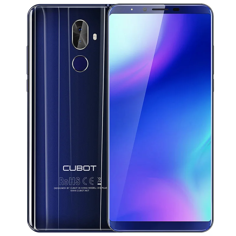 CUBOT X18 плюс 5 99 'Ɗ г Smart мобильный телефон Android 8 0 4 ГБ + 64 4000 мАч 2160*1080 FHD MTK6750T