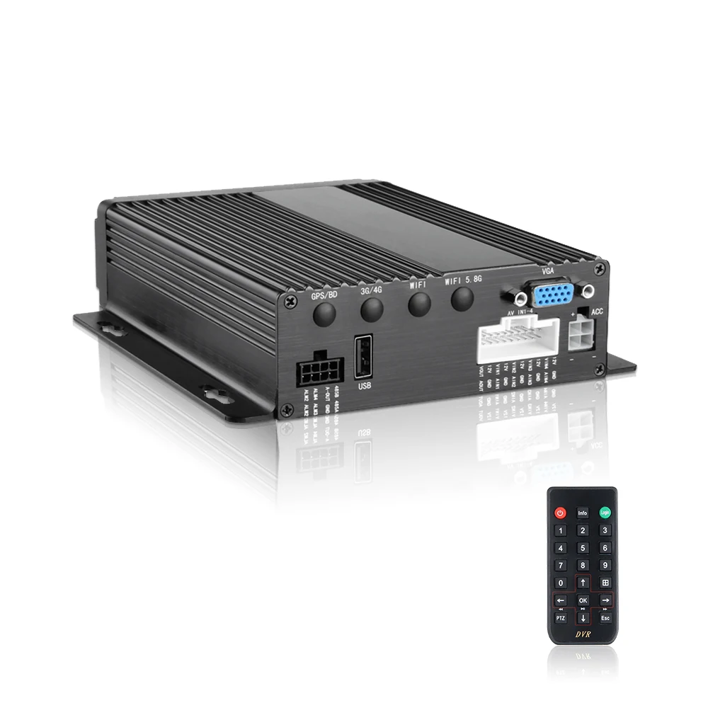 4CH AHD Мобильный DVR для такси автомобиля CCTV рекордер Прямая поставка с фабрики