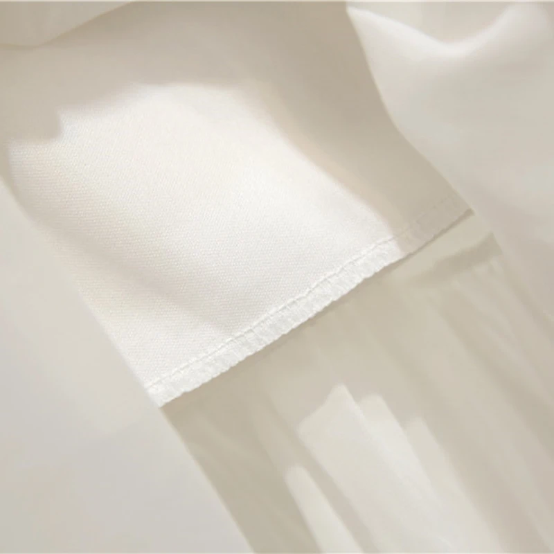 2020 Новое модное женское платье средней длины без рукавов шифоновое белое