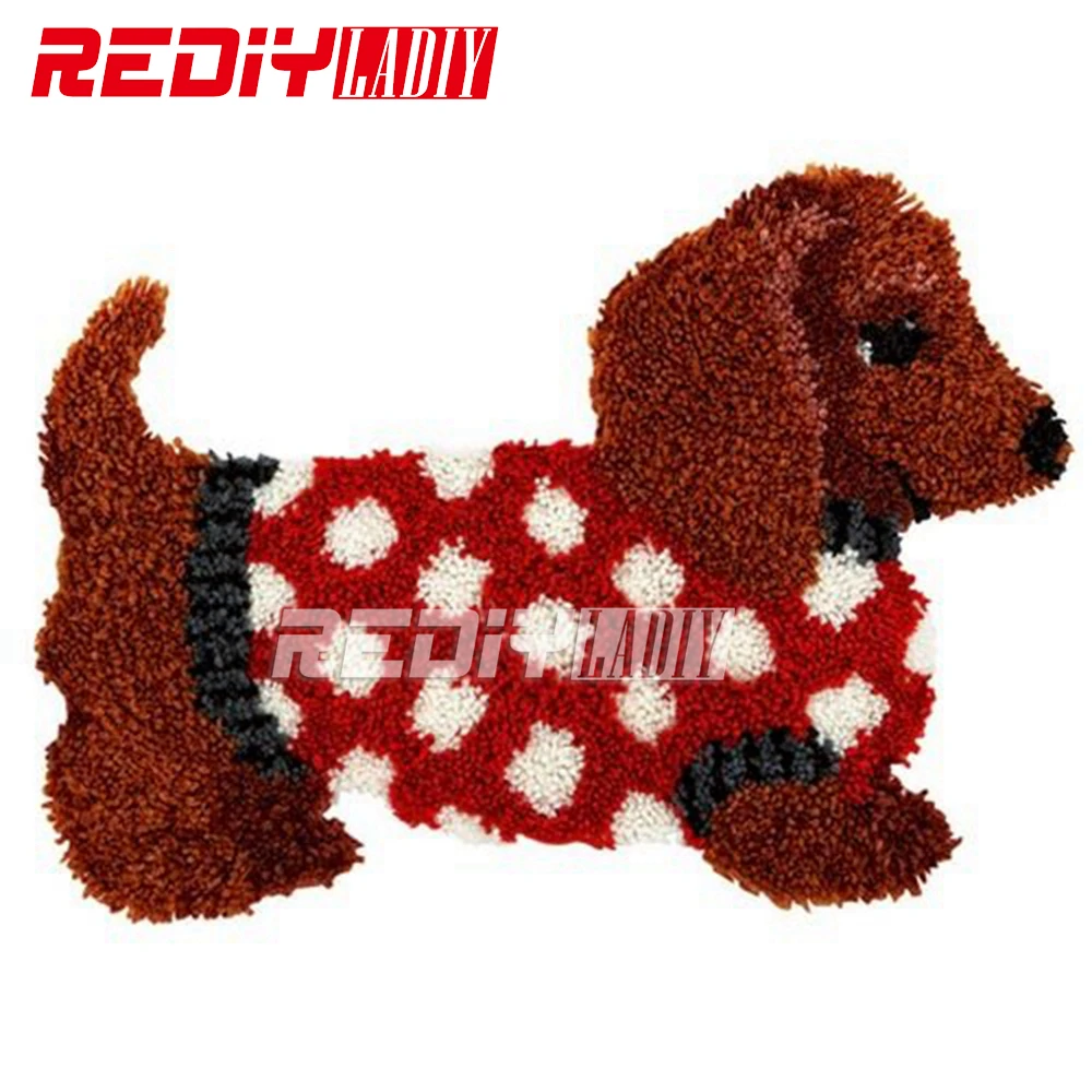 REDIY LADIY набор крючков с защелкой милый гобелен для собак Настенный Коврик пола