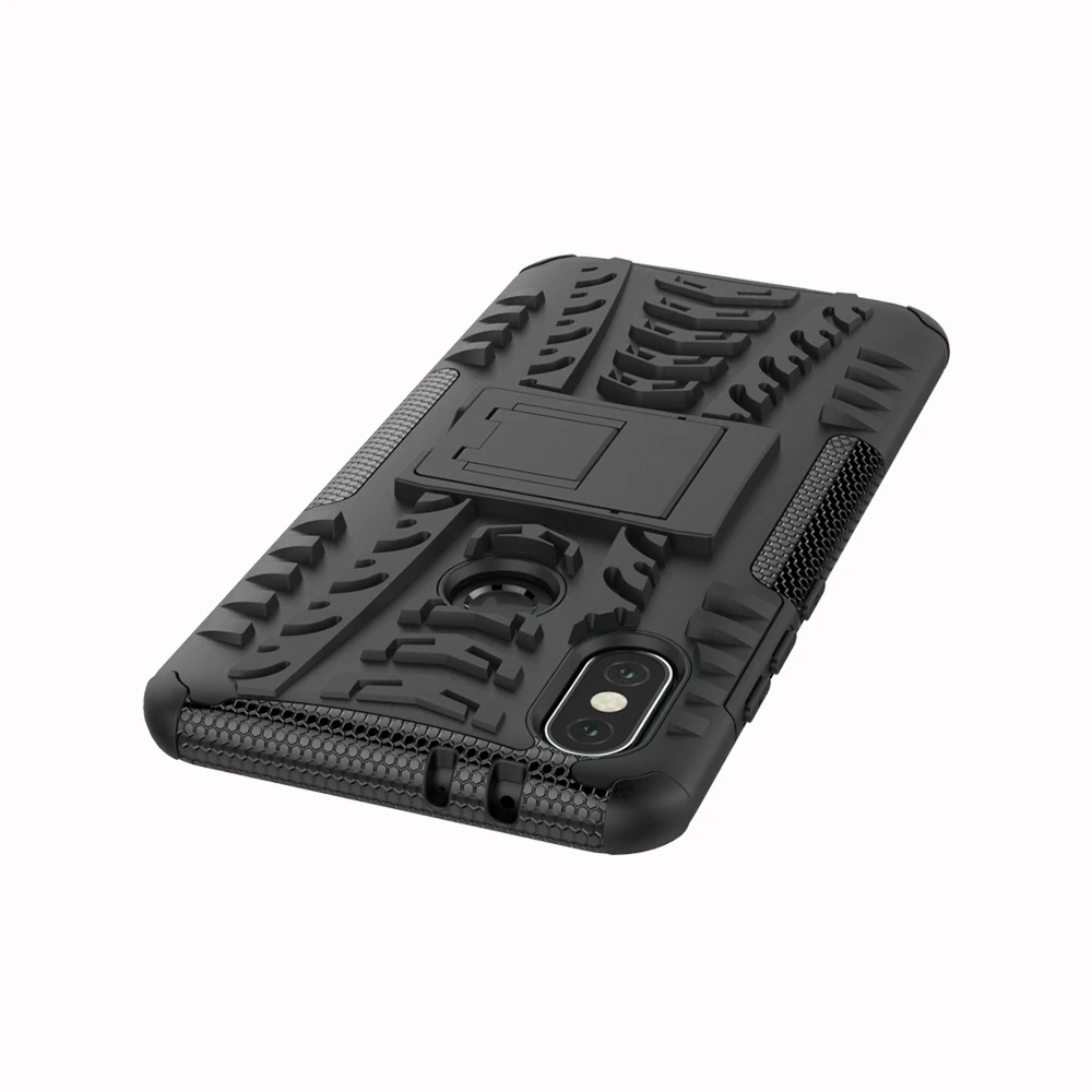 Для xiaomi 6X/A2 прочный паук TPU + PC Гибридный Heavy Duty Броня Стенд чехол для mi6x mia2
