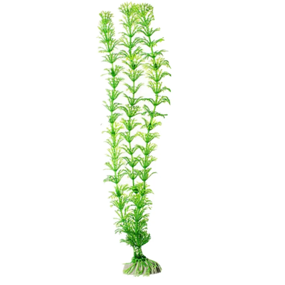 Аквариумные украшения для растений искусственные зеленые горшечные растения