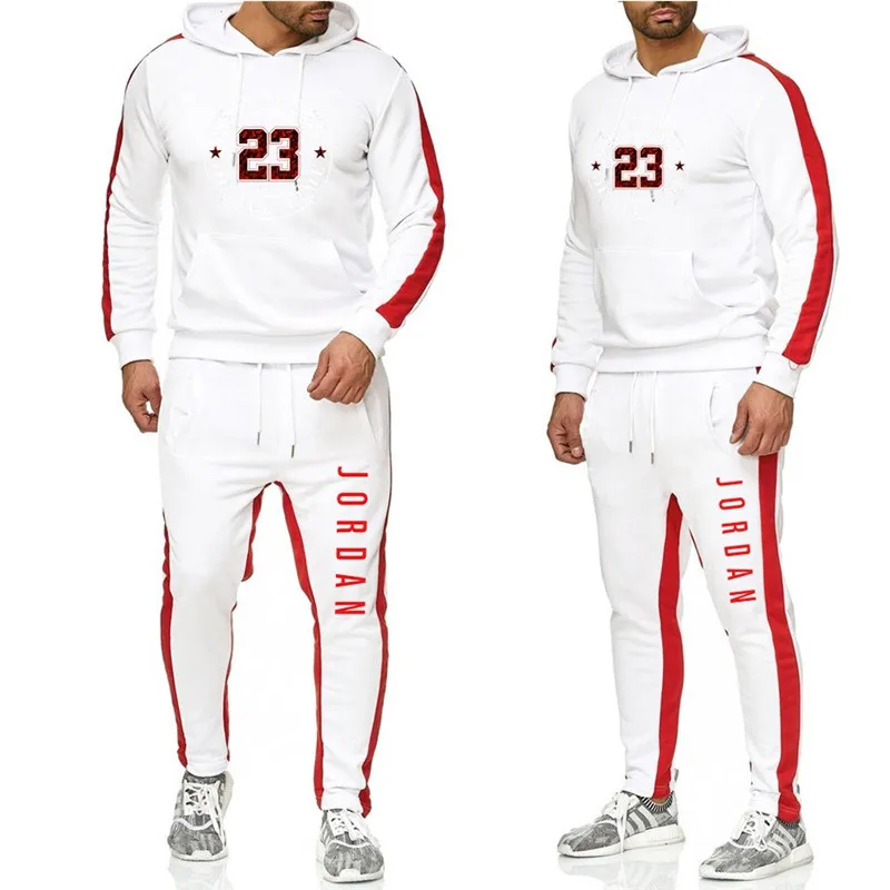 Новый брендовый спортивный костюм для мужчин JORDAN 23 спортивная одежда комплект из