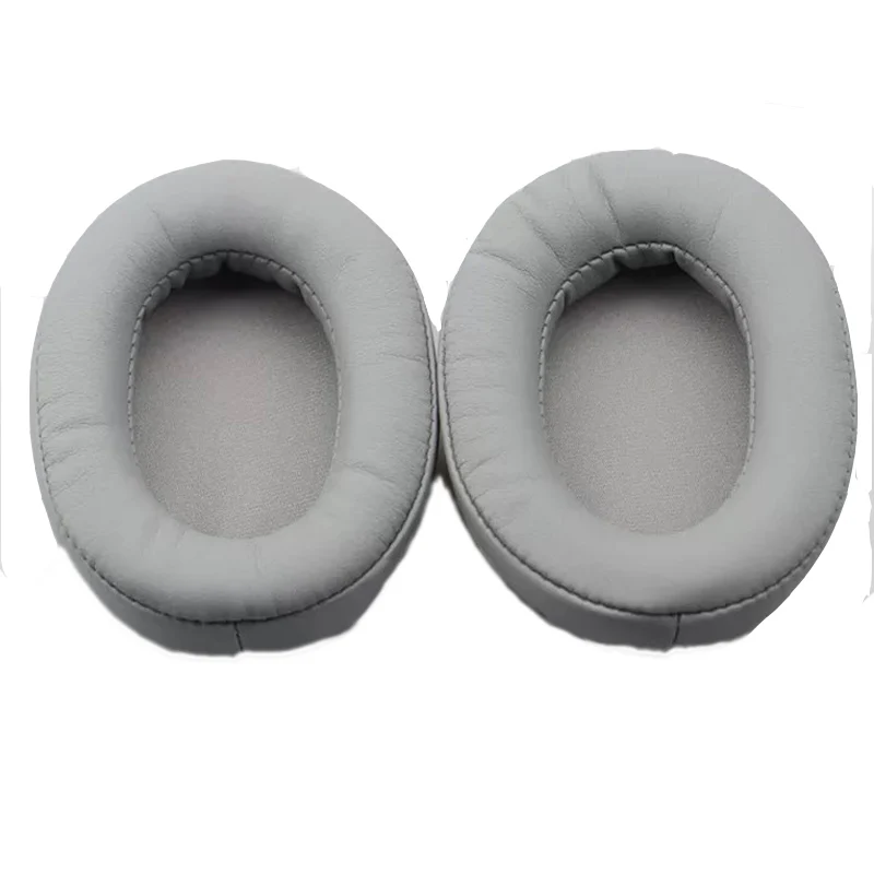Замена ATH-M50X уха подушечки чашка с крышкой для ATH-MSR7 M50X M20 M40 M40X SX1 MDR-7506 MDR-V6 Hi-Fi 780 наушники подушки - Цвет: Серый