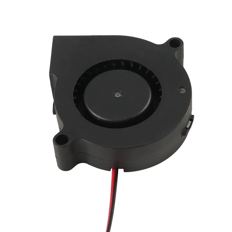 Aokin 5015 вентилятор 12 V 24 V для Anet A8 A6 охлаждающий вентилятор постоянного тока ультра-тихий масляной подшипник около 7500 об/мин, трубо вентилятор для 3D-принтеры 5015 воздуходувки