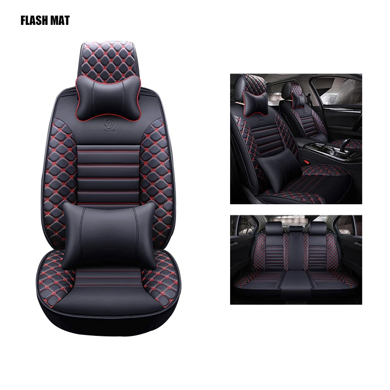 Универсальные автомобильные чехлы на сиденья для skoda octavia a5 kodiaq superb fabia 3 karoq seat ibiza
