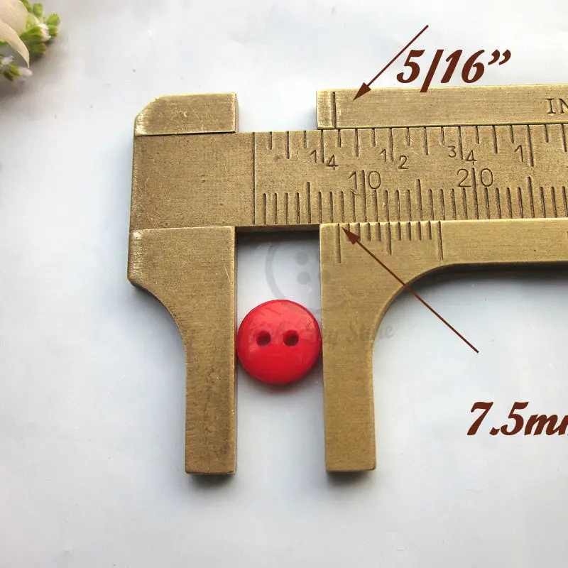 250 шт. декоративные круглые пуговицы для хлеба 7 5 мм 9/32 дюйма|sewing accessories|decorative