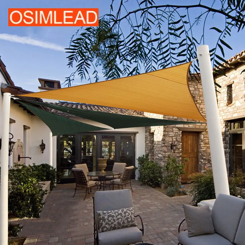 Изготовленный На Заказ HDPE солнцезащитный козырек парус УФ верхний наружный