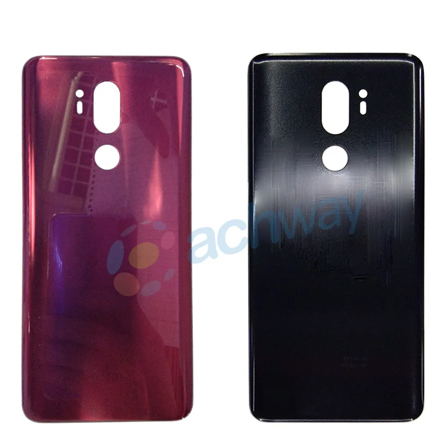 Стеклянная задняя крышка аккумулятора для LG G7 ThinQ 6 1 дюйма задней панели G710EM