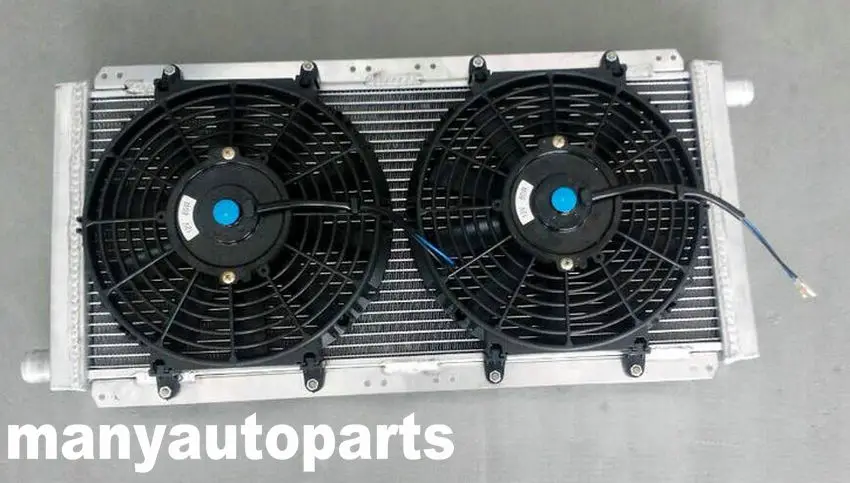 56 мм алюминиевый радиатор + вентиляторы для LOTUS ELISE & pci серии 1 и 2 VAUXHALL VX220 M/T|fan