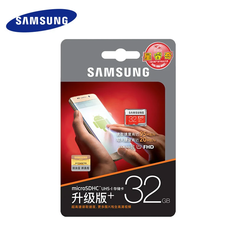 Карта памяти SAMSUNG Micro SD 512 ГБ 256 ГБ 128 Гб 64 ГБ 32 ГБ SDHC SDXC класс EVO+ класс 10 C10 UHS TF карты транс флэш Microsd Новинка