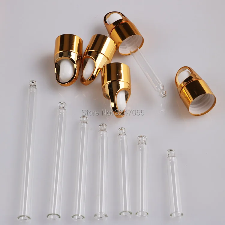 Колпачок для корзины размером 18 мм со стеклянной пипеткой колпачки эфирных масел