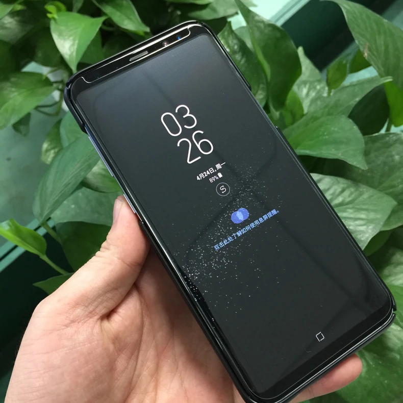Akcoo Премиум S8 Защитная пленка для экрана для samsung S8plus 3D изогнутая Защитная пленка для экрана Защитная пленка чехол версия установка лоток