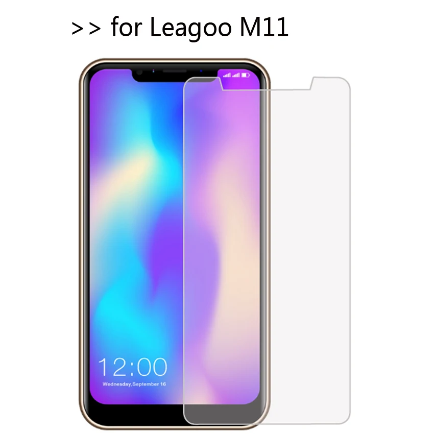 Для Leagoo M11 Защитная пленка для экрана из закаленного стекла для Leagoo M11 Защитная стеклянная пленка