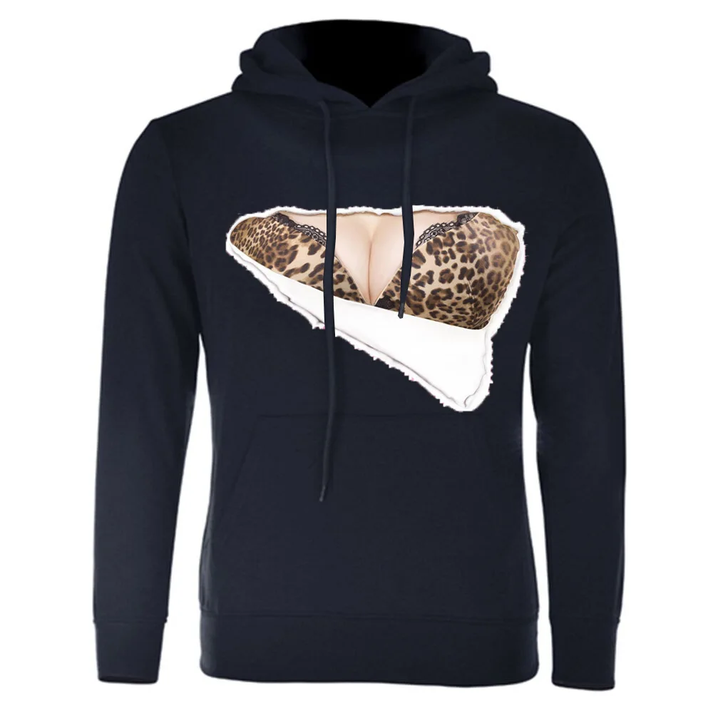 2018 Для мужчин Новинки для женщин Модная хлопковая одежда с длинным рукавом Принт