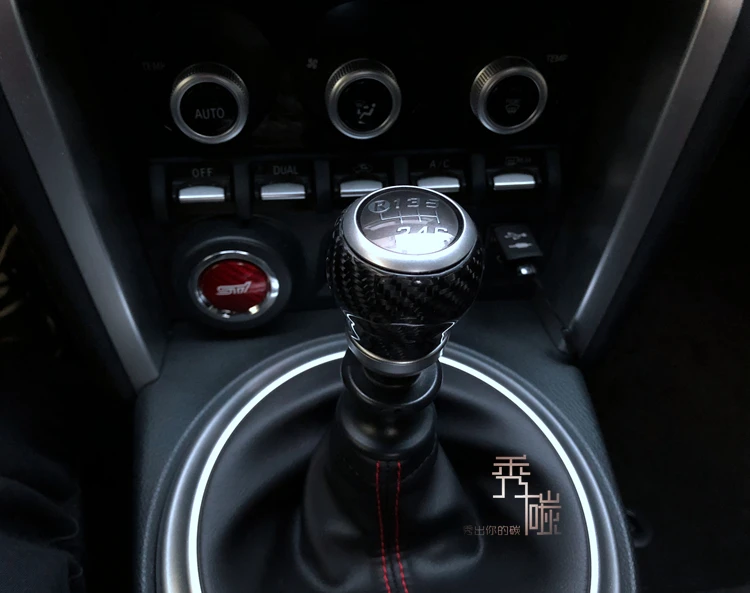 Ручка переключения передач из углеродного волокна рычаг подходит для TOYOTA 86 Subaru