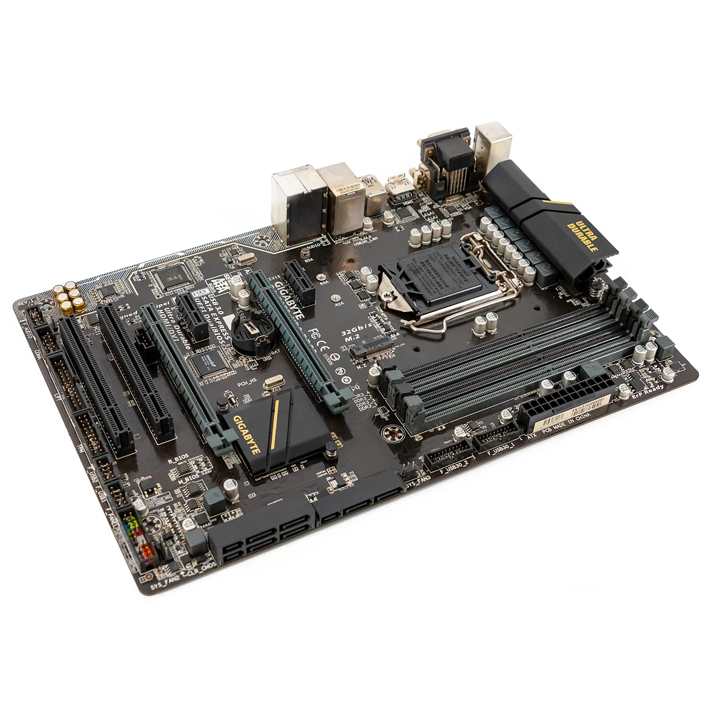Gigabyte GA Z170 HD3 DDR3 рабочего Материнская плата LGA 1151 Core i7 i5 i3 64G SATA3 USB3.0 VGA HDMI DVI