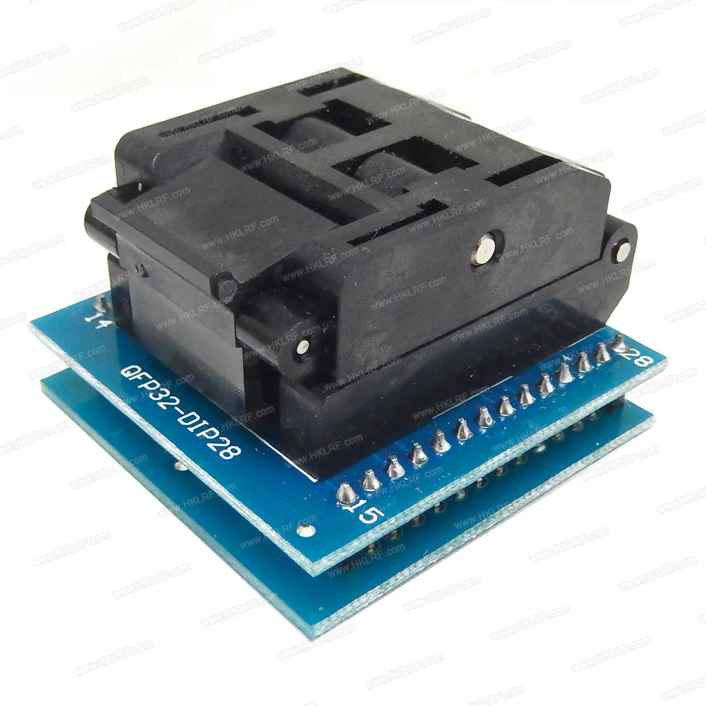 Адаптер TQFP32 QFP32 LQFP32 на DIP28 поддержка разъема ATMEGA8 серии TL866A TL866CS чип