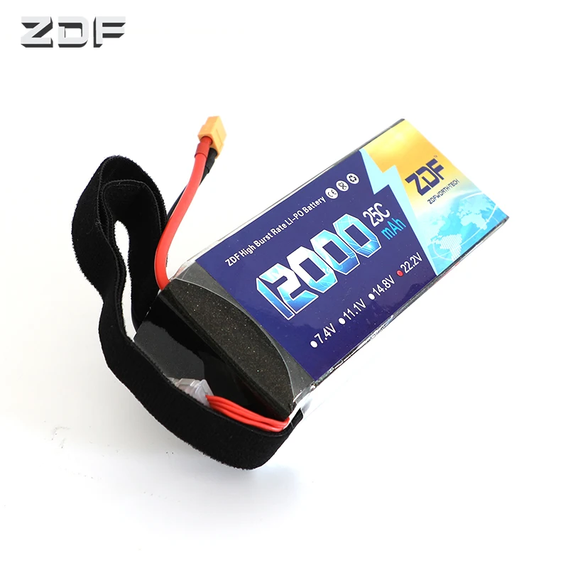 ZDF RC Lipo батарея 12000mAh 22 2 V 6S 25C max 50C для вертолета дрона FPV UAV машина защиты растений |