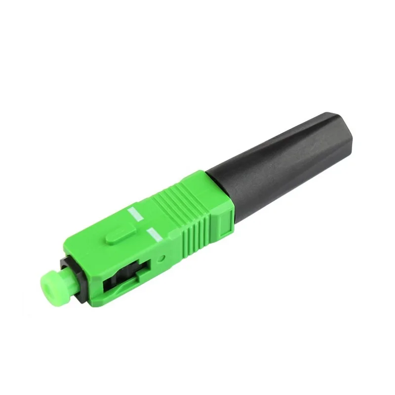 200 шт./кор. FTTH SC APC Одномодовый волоконно-оптический SC APC Быстрый разъем SC/APC FTTH волоконно-оптический Быстрый разъем