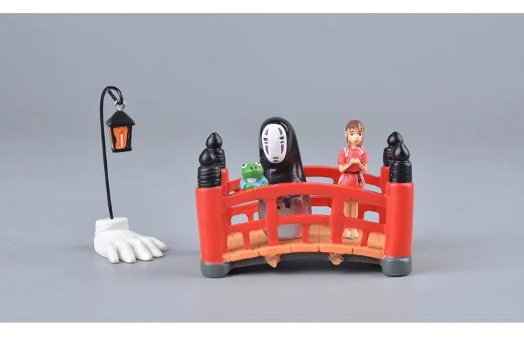 Koteta японское аниме студия Ghibli Унесенные призраками фильм Chihiro No Face Man модель мини-фигурка Хаяо Миядзаки украшения