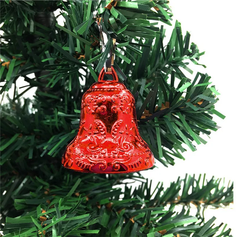 6 шт. Рождественский колокольчик елочные украшения Xmas декоративные подвесные