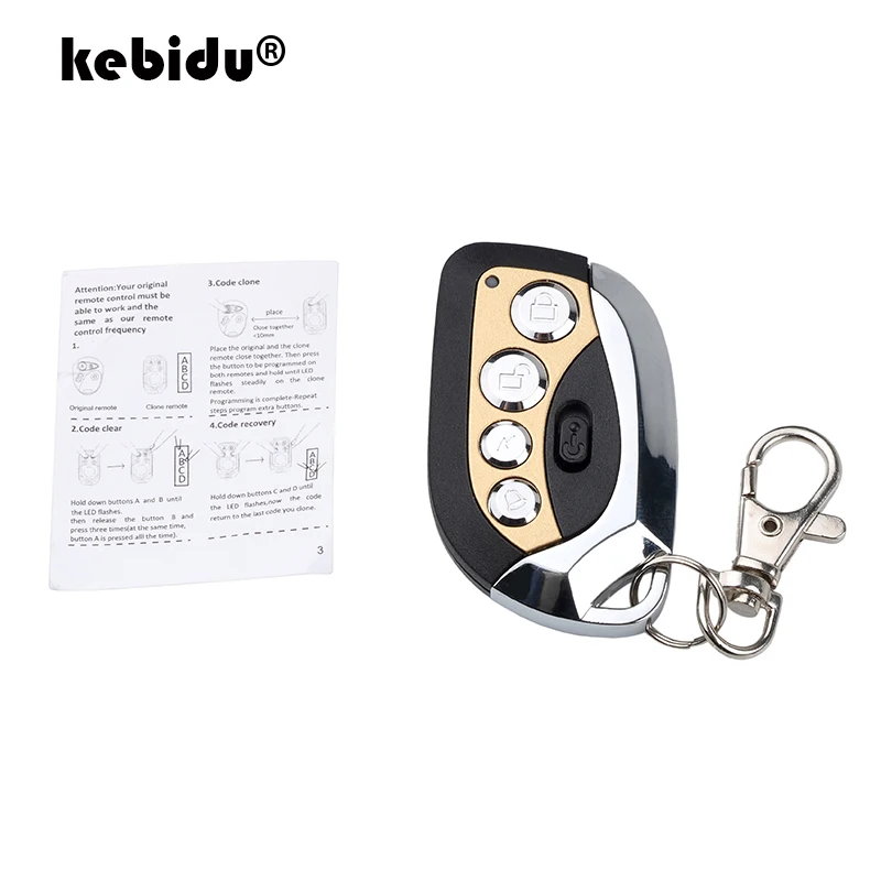 Беспроводной автомобильный пульт дистанционного управления kebidu Дубликатор 433