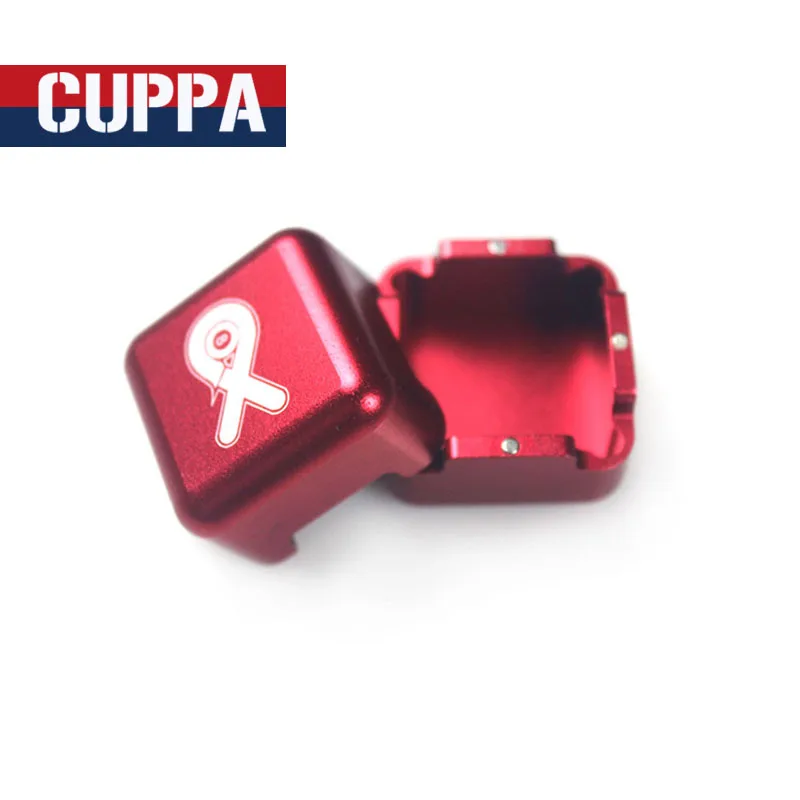 Красный Карманный держатель для бассейна Cuppa алюминиевый бильярдный снукер мела
