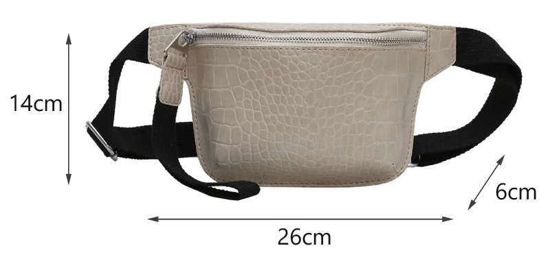 Повседневная Кожаная поясная сумка, женская модная дорожная сумка через плечо, сумка на пояс, сумка на бедро, кошелек, сумка для девушек, черная нагрудная сумка