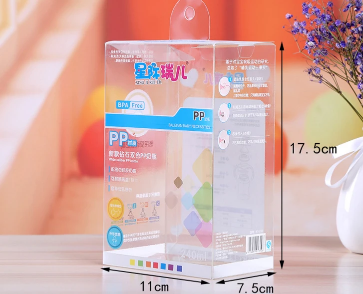 Детский возраст и коробка упаковка стандартных контейнеров прозрачная