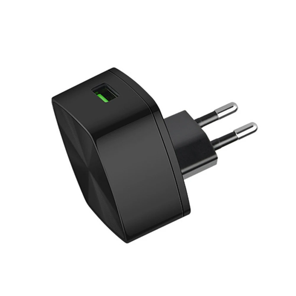 Стандарт ЕС зарядный адаптер QC3.0 смарт-распознавание Зарядное устройство блок