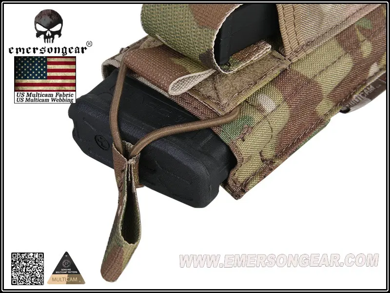 Нейлоновая Боевая сумка EMERSON с открытым верхом для журналов 5 56 Спортивная